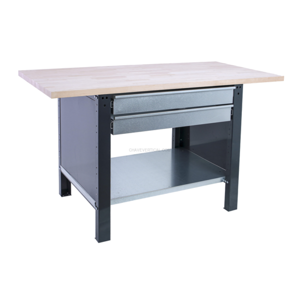 Bancada de Trabalho SIMONWORK BT6 PRO LAMINATE 2BOX 1200 Antracite/HA - 865 x 1200 x 750 mm