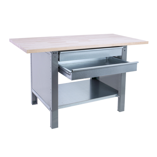 Bancada de Trabalho SIMONWORK BT6 PRO LAMINATE 2BOX 1800 Cinzento/HAYA - 865 x 1800 x 750 mm