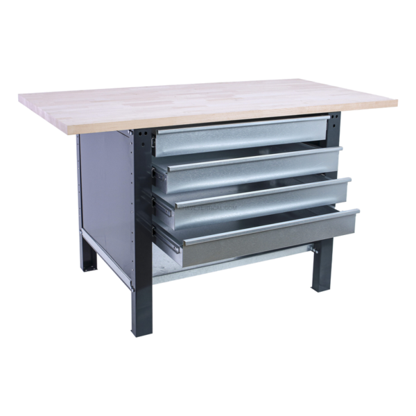 Bancada de Trabalho SIMONWORK BT6 PRO LAMINATE 4BOX 1800 Antracite/HA - 865 x 1800 x 750 mm