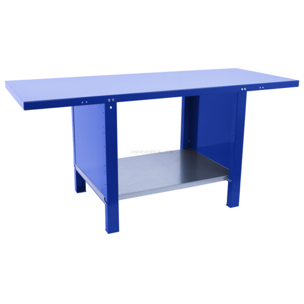Bancada de Trabalho SIMONWORK BT6 PRO METAL 1800 AZUL - 830 x 1800 x 730 mm