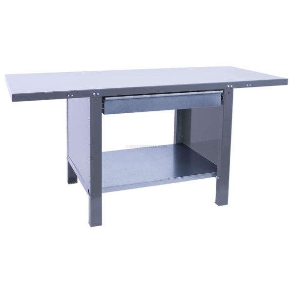 Bancada de Trabalho SIMONWORK BT6 PRO METAL 1BOX 1800 Cinzento - 830 x 1800 x 730 mm