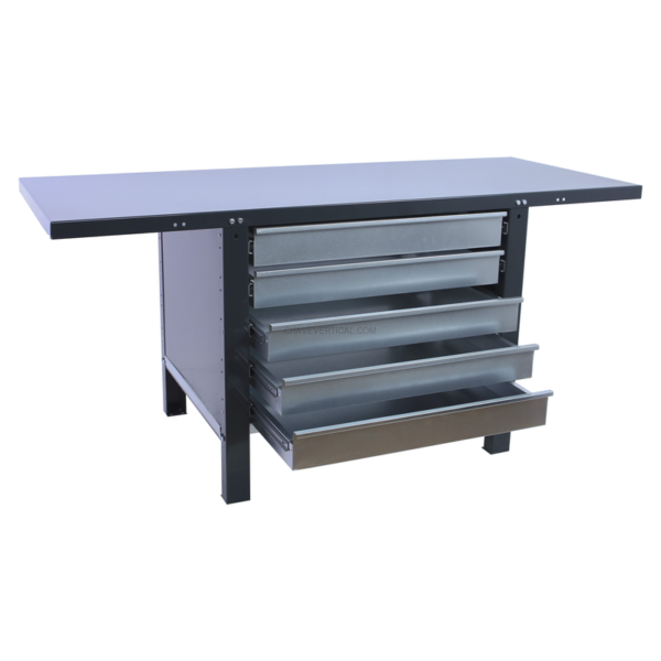 Bancada de Trabalho SIMONWORK BT6 PRO METAL 5BOX 1200 Antracite - 830 x 1200 x 730 mm