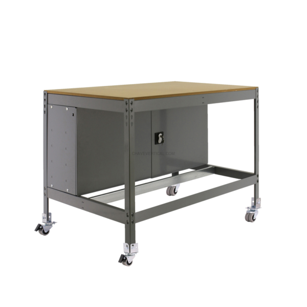 Bancada de Trabalho SIMONWORK Móvel BT0 CABINET 900 Cinzento/Madeira - 917 x 910 x 610 mm