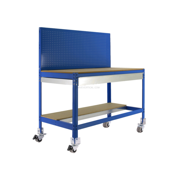 Bancada de Trabalho SIMONWORK Móvel BT2 BOX 900 AZUL/Madeira - 1520 x 910 x 610 mm