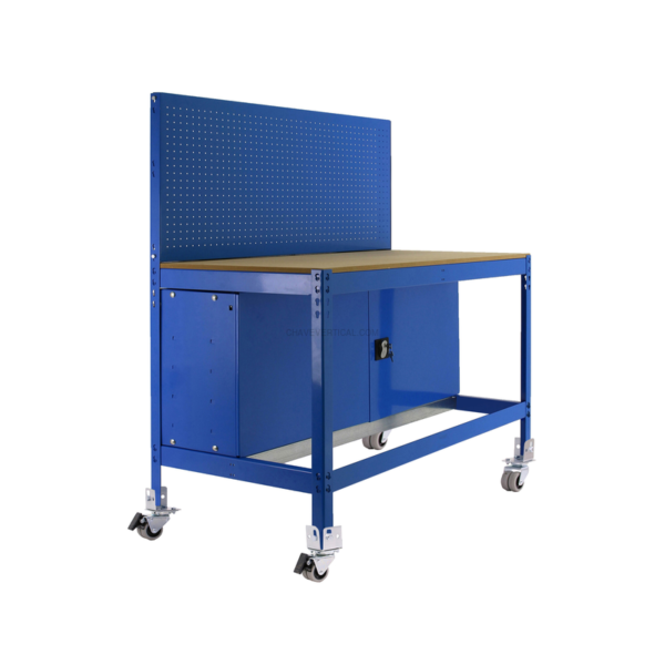 Bancada de Trabalho SIMONWORK Móvel BT2 CABINET 1200 AZUL/Madeira - 1520 x 1210 x 610 mm