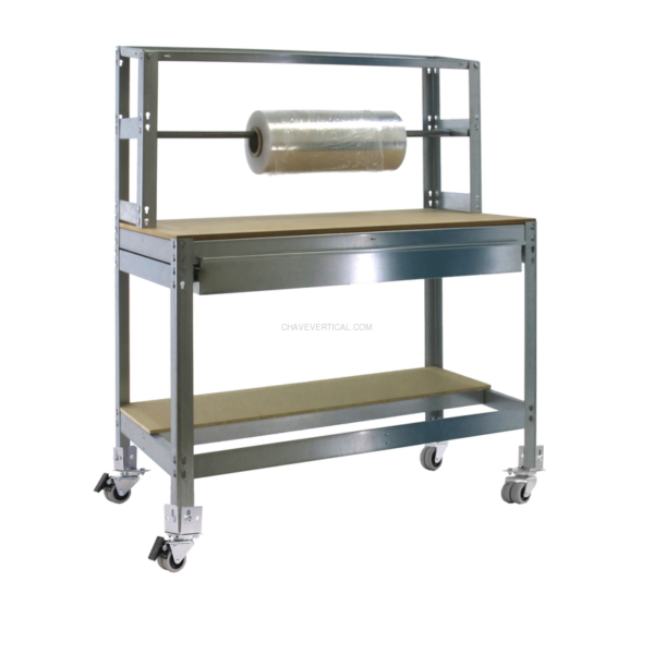 Bancada de Trabalho SIMONWORK Móvel BT4 BOX 900 Galvanizado/Madeira - 1520 x 910 x 760 mm