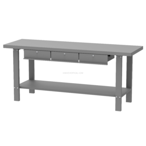 Bancada de Trabalho HEAVYWARE 2000x640x865 mm 3 Gavetas 910 kg