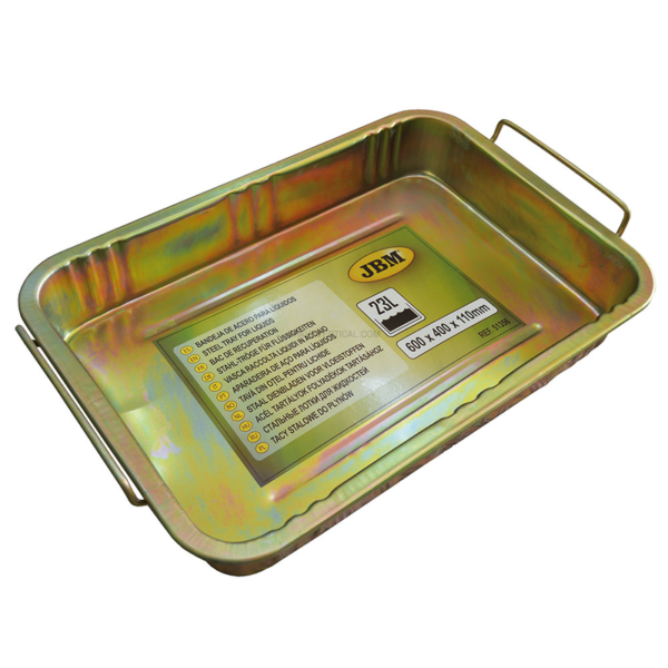 Bandeja de Aço para Líquidos 23L JBM