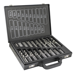 Jogo de 170 Brocas Helicoidais JBM HSS 4341 1–10 mm