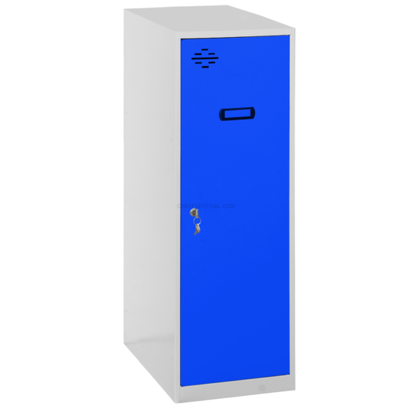 Cacifo Metálico SIMONLOCKER Desmontado Individual MINI 915X300X500 mm Cinzento/Azul