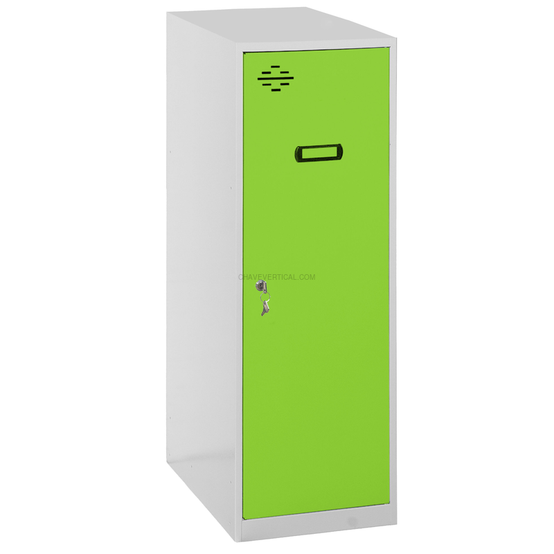 Cacifo Metálico SIMONLOCKER Desmontado Individual MINI 915X300X500 mm Cinzento/VE