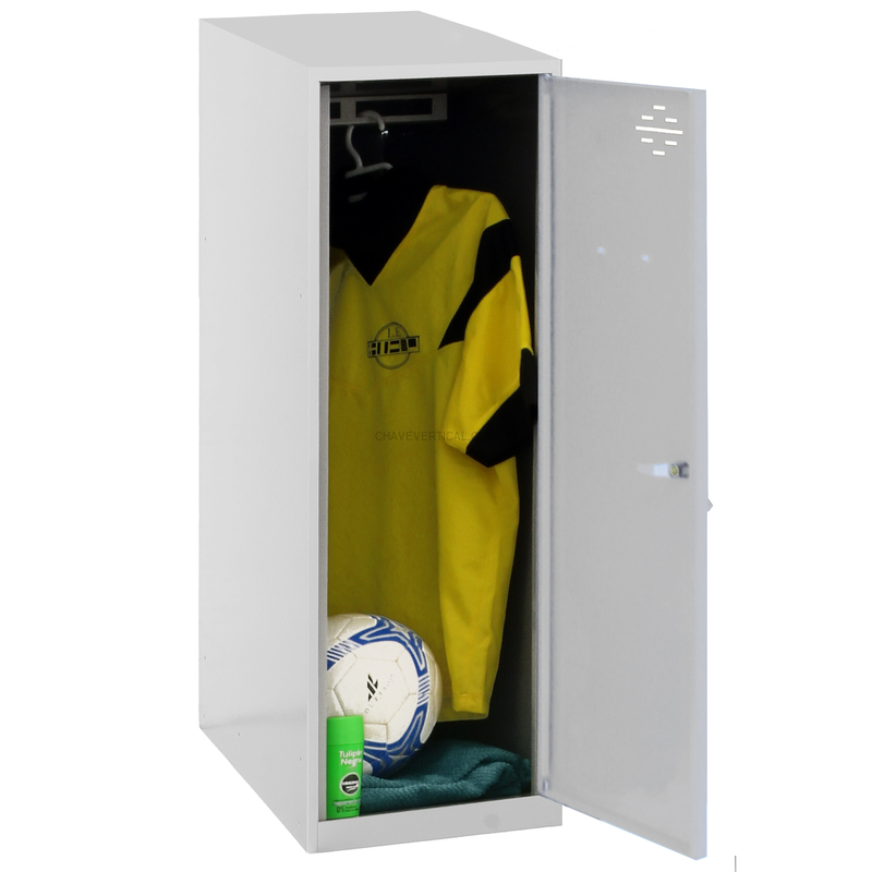Cacifo Metálico SIMONLOCKER Desmontado Individual MINI 915X400X500 mm Cinzento