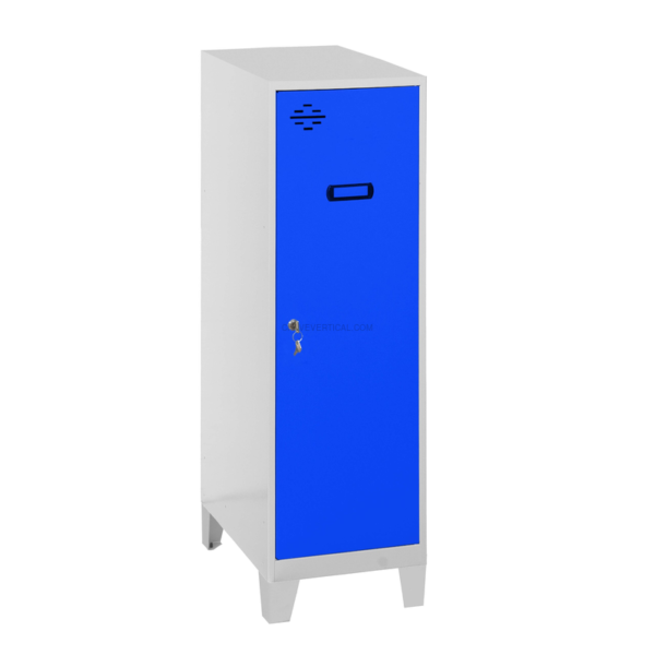 Cacifo Metálico SIMONLOCKER Desmontado Individual MINI 915X400X500 + Pés G/Azul - 1015 x 400 x 500 mm