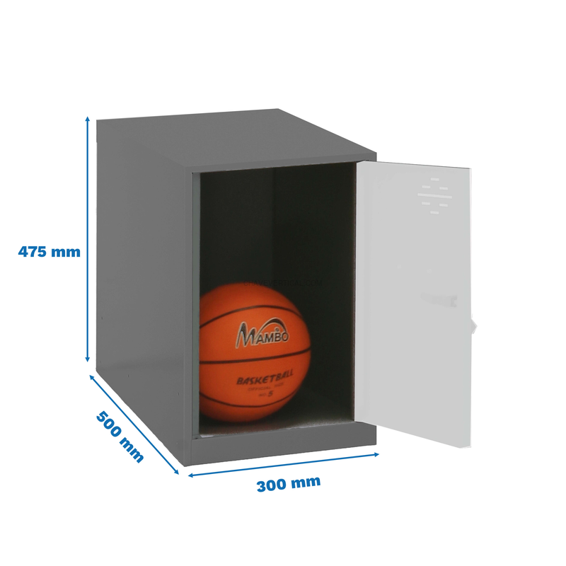 Cacifo Metálico SIMONLOCKER Desmontado MINI 475X300X500 mm AN/BCO