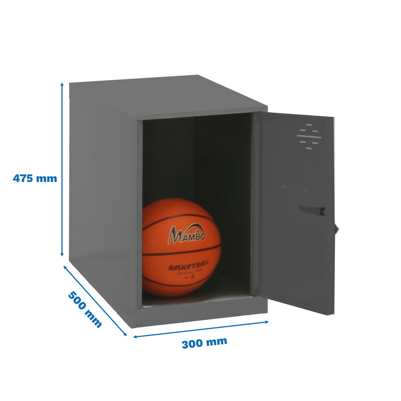 Cacifo Metálico SIMONLOCKER Desmontado MINI 475X300X500 mm ANT/ANT