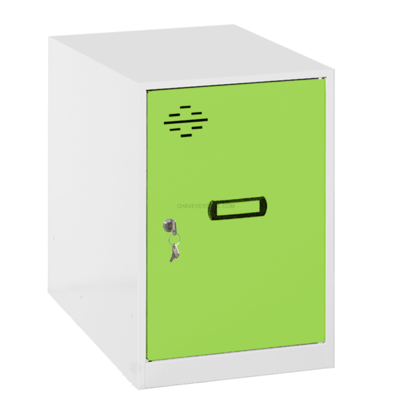 Cacifo Metálico SIMONLOCKER Desmontado MINI 475X300X500 mm BLA/VER