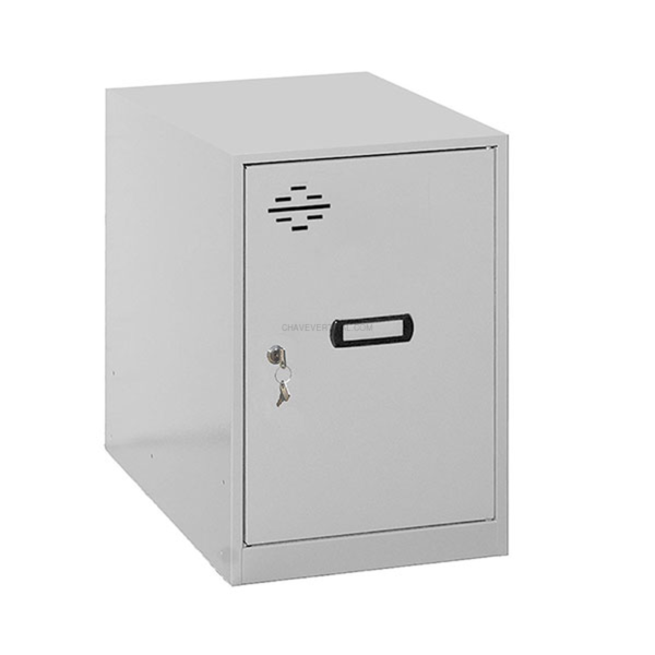 Cacifo Metálico SIMONLOCKER Desmontado MINI 475X300X500 mm Cinzento/OSC