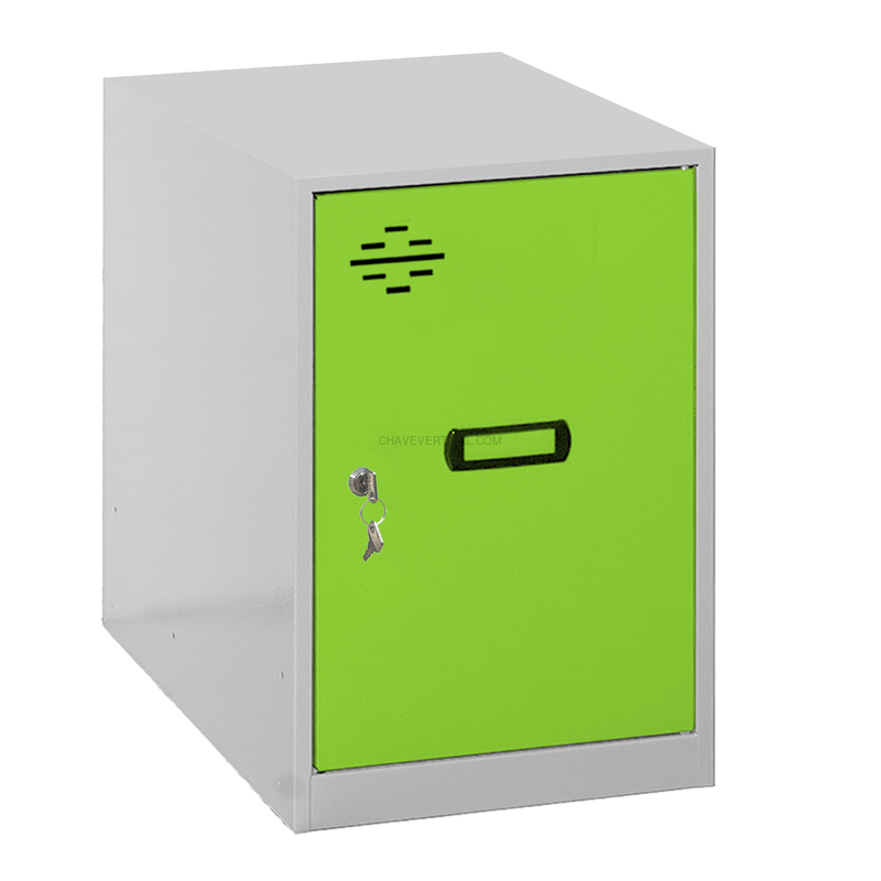 Cacifo Metálico SIMONLOCKER Desmontado MINI 475X300X500 mm Cinzento/VER