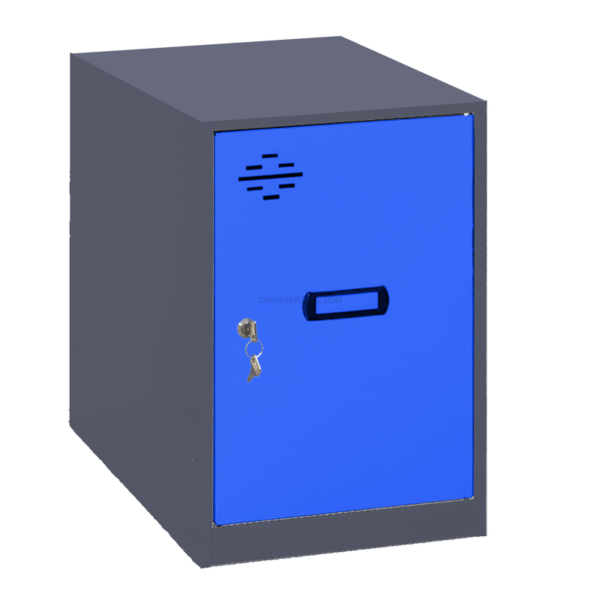 Cacifo Metálico SIMONLOCKER Desmontado MINI 475X400X500 mm ANT/AZU