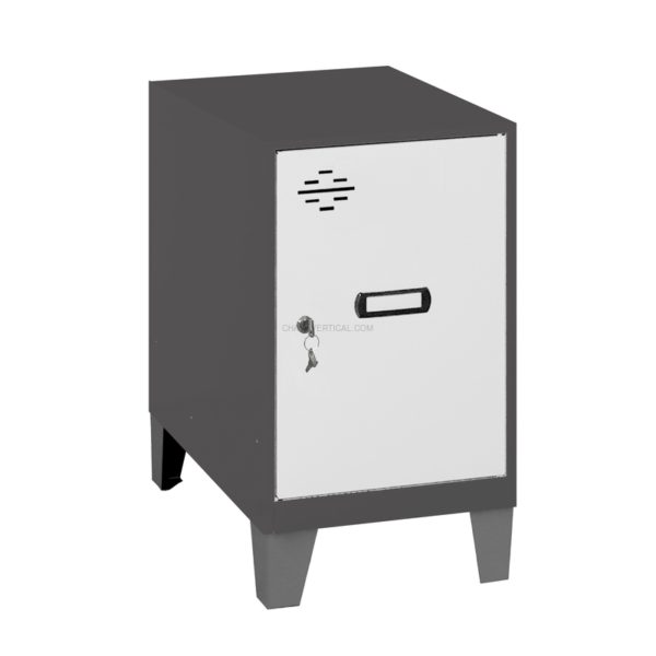 Cacifo Metálico SIMONLOCKER Desmontado MINI 475X400X500 + Pés ANT/Cinzento - 575 x 400 x 500 mm