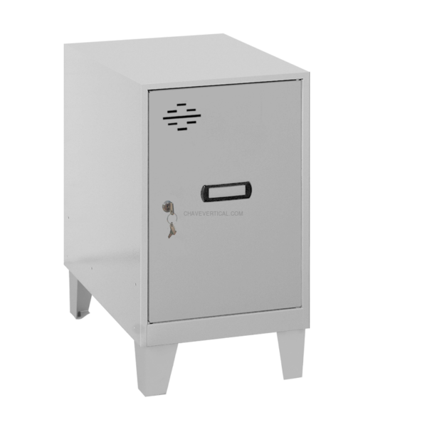 Cacifo Metálico SIMONLOCKER Desmontado MINI 475X400X500 + Pés Cinzento - 575 x 400 x 500 mm