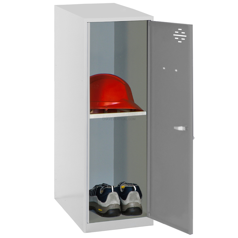 Cacifo Metálico SIMONLOCKER Desmontado MINI + BAN. 915X300X500 mm Cinzento