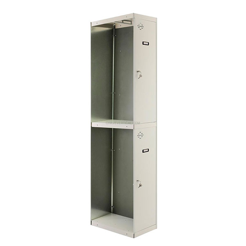 Cacifo Metálico SIMONLOCKER DIY TANDEM 1/2 300 ADDITIONAL Cinzento - 1800 x 300 x 500 mm