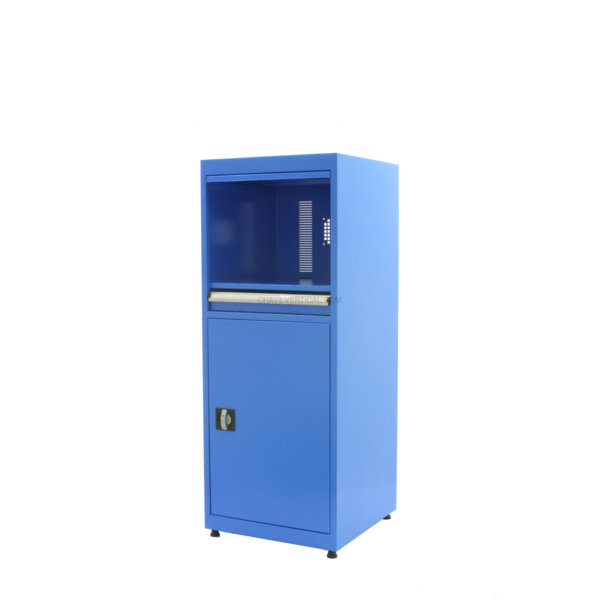 Armário para Computador SIMON RACK Simonlocker Computer A Sem Parafusos Azul 1400x560x570 mm