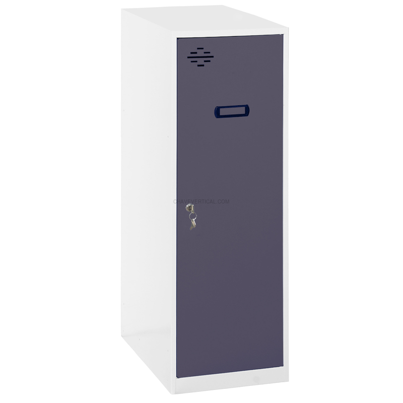 Cacifo Metálico SIMONLOCKER Montado Individual MINI 915X400X500 mm Branco/AN