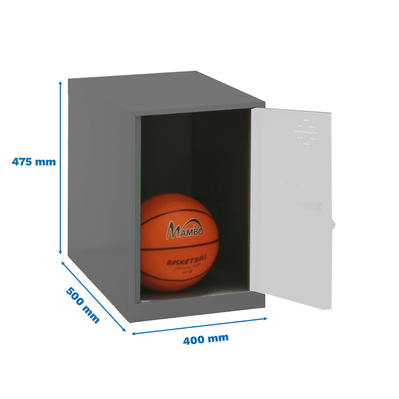Cacifo Metálico SIMONLOCKER Montado MINI 475X400X500 mm AN/BCO