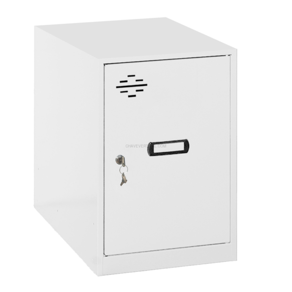 Cacifo Metálico SIMONLOCKER Montado MINI 475X400X500 mm BLA/BLA