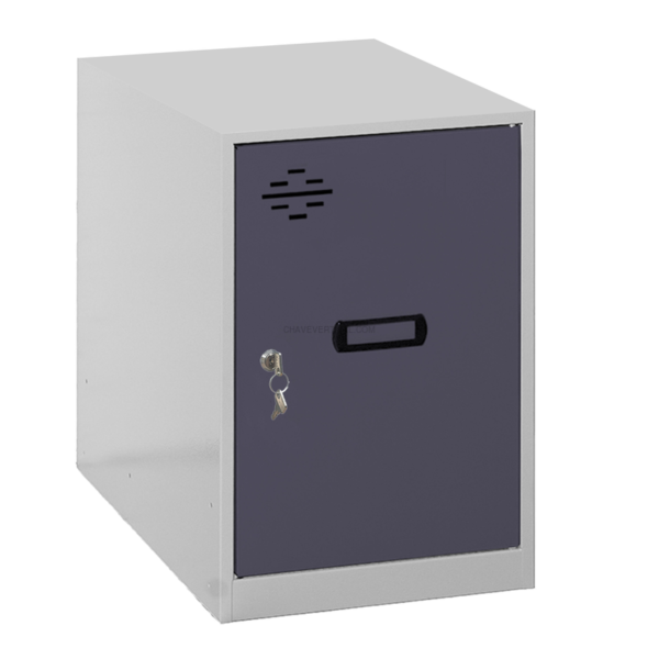 Cacifo Metálico SIMONLOCKER Montado MINI 475X400X500 mm Cinzento/ANT
