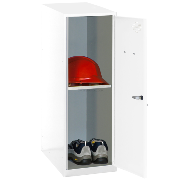 Cacifo Metálico SIMONLOCKER Montado MINI + BAN. 915X300X500 mm Branco/Branco