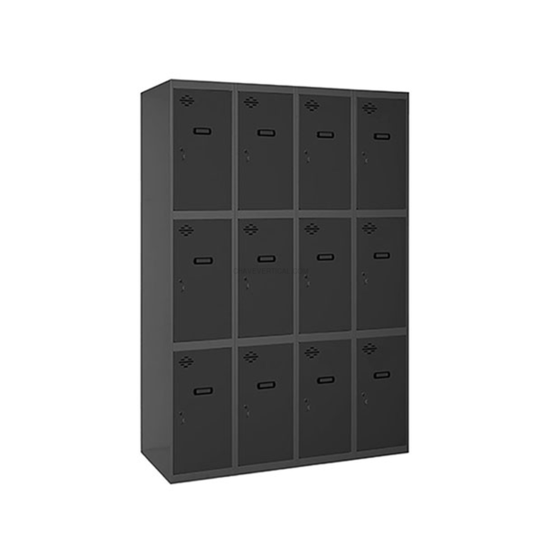 Cacifo Metálico SIMONLOCKER Profissional Desmontado 3 PUERTA 4/12 300(1200)AN/AN - 1800 x 1200 x 500 mm
