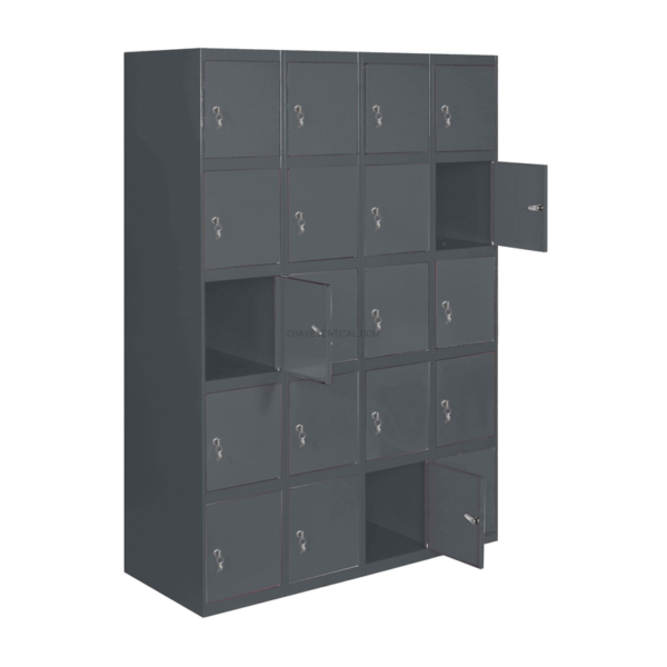 Cacifo Metálico SIMONLOCKER Profissional Desmontado 5 PUERTA 4/20 300(1200)AN/AN - 1800 x 1200 x 500 mm