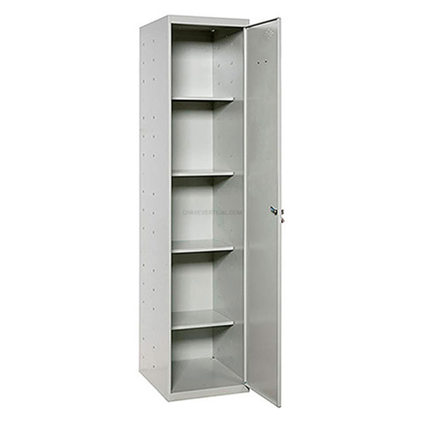 Cacifo Metálico SIMONLOCKER Profissional Desmontado CLEANING 180X40X40 1/4 Cinzento - 1800 x 400 x 400 mm