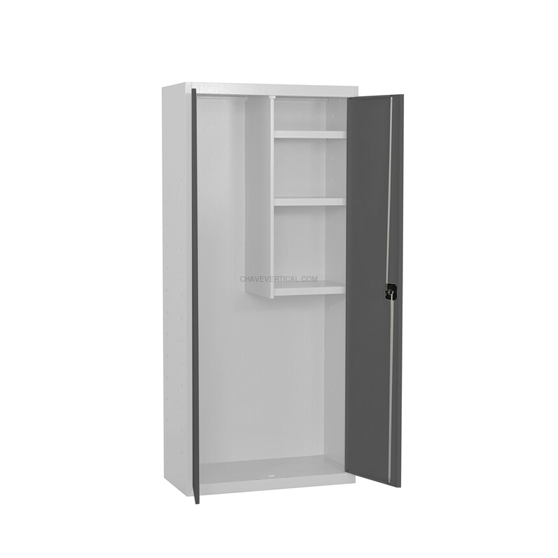 Cacifo Metálico SIMONLOCKER Profissional Desmontado CLEANING 180X60X40 2/3 Branco/AN - 1800 x 600 x 400 mm