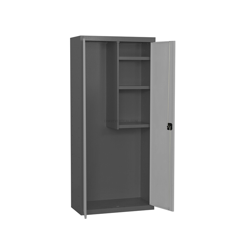 Cacifo Metálico SIMONLOCKER Profissional Desmontado CLEANING 180X80X40 2/3 AN/Cinzento - 1800 x 800 x 400 mm
