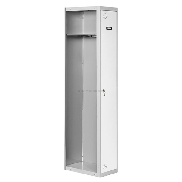 Cacifo Metálico SIMONLOCKER Profissional Desmontado Individual 1/1 300 ADDI Cinzento/Branco - 1800 x 300 x 500 mm
