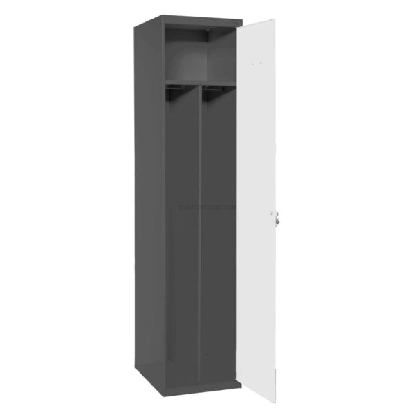 Cacifo Metálico SIMONLOCKER Profissional Desmontado Individual-DIV 1/1 500 ADD AN/Branco - 1800 x 500 x 500 mm