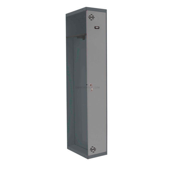 Cacifo Metálico SIMONLOCKER Profissional Desmontado Individual-DIV 1/1 500 ADD AN/Cinzento - 1800 x 500 x 500 mm