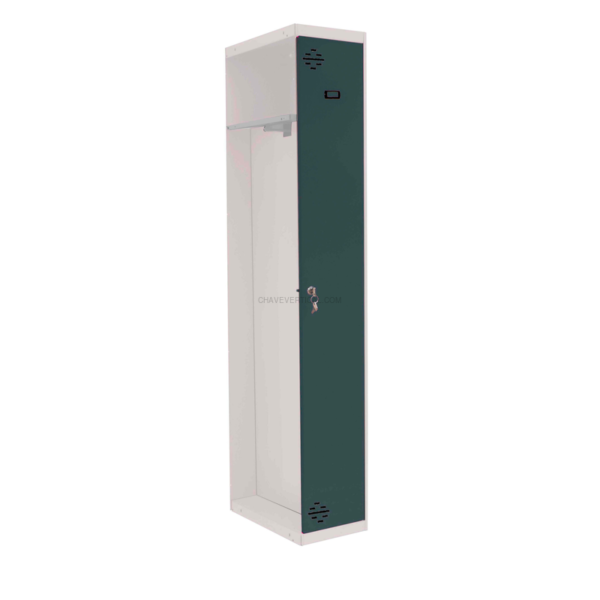 Cacifo Metálico SIMONLOCKER Profissional Desmontado Individual-DIV 1/1 500 ADD Branco/AN - 1800 x 500 x 500 mm
