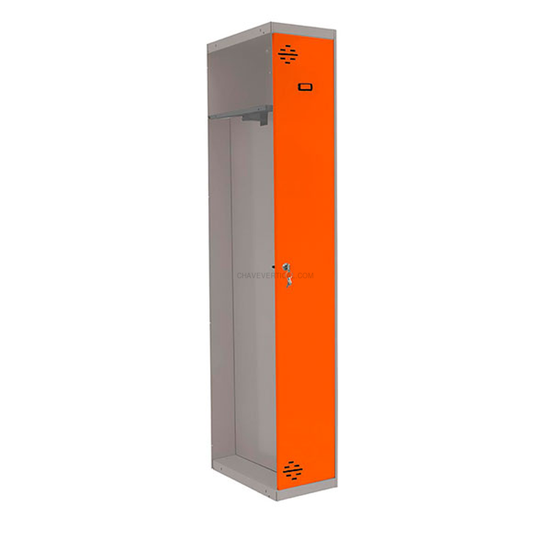 Cacifo Metálico SIMONLOCKER Profissional Desmontado Individual-DIV 1/1 500 ADD Cinzento/NA - 1800 x 500 x 500 mm
