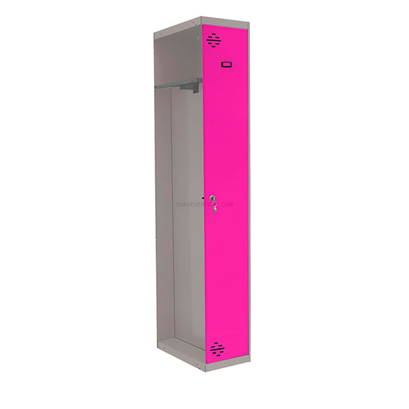 Cacifo Metálico SIMONLOCKER Profissional Desmontado Individual-DIV 1/1 500 ADD Cinzento/RS - 1800 x 500 x 500 mm