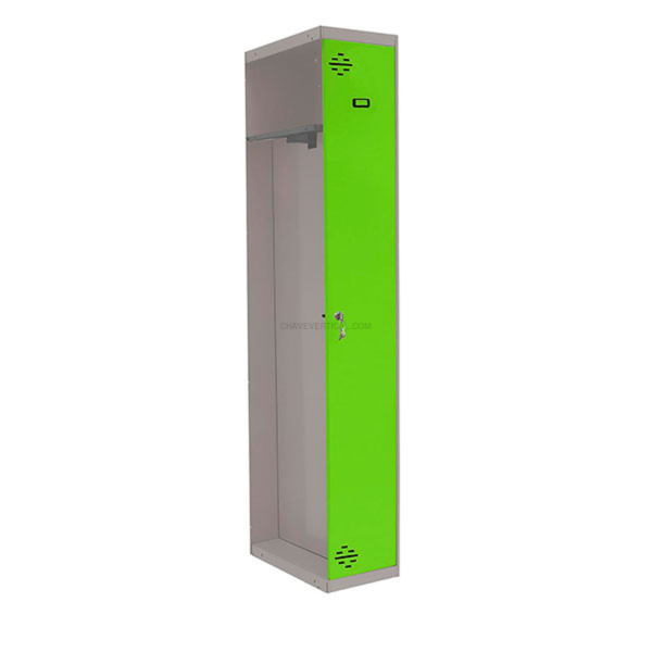 Cacifo Metálico SIMONLOCKER Profissional Desmontado Individual-DIV 1/1 500 ADD Cinzento/VE - 1800 x 500 x 500 mm
