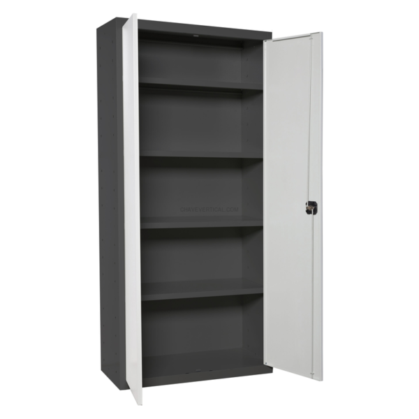Cacifo Metálico SIMONLOCKER Profissional Desmontado MULTI. 180X80X40 2/4 AN/Branco - 1800 x 800 x 400 mm