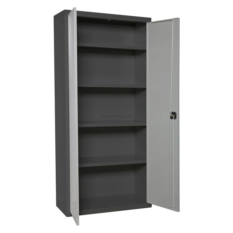 Cacifo Metálico SIMONLOCKER Profissional Desmontado MULTI. 180X80X40 2/4 AN/Cinzento - 1800 x 800 x 400 mm