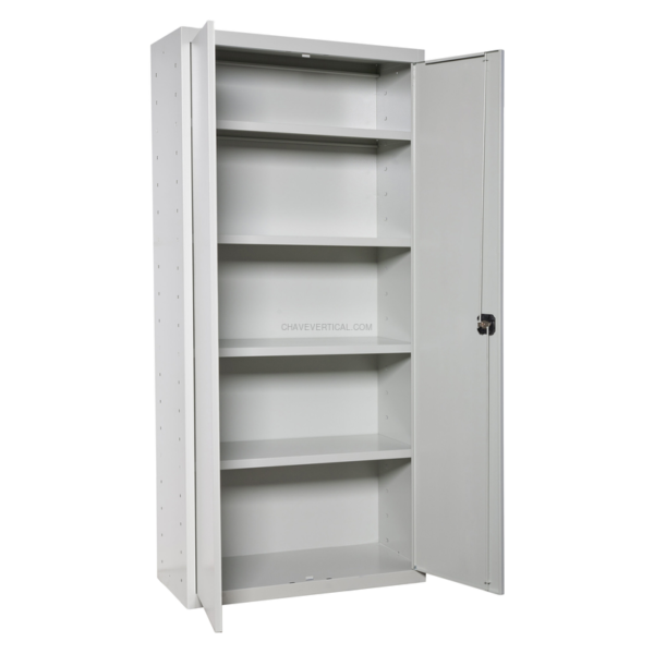 Cacifo Metálico SIMONLOCKER Profissional Desmontado MULTI. 180X80X40 2/4 Cinzento - 1800 x 800 x 400 mm
