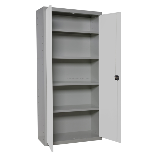 Cacifo Metálico SIMONLOCKER Profissional Desmontado MULTI. 180X80X40 2/4 Cinzento/BLA - 1800 x 800 x 400 mm