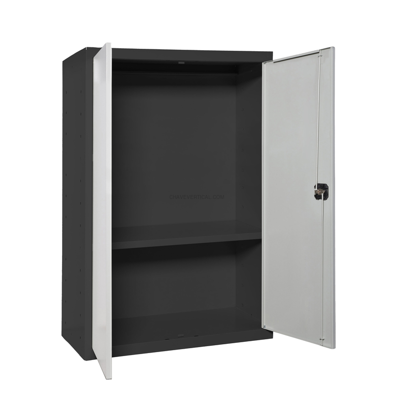 Cacifo Metálico SIMONLOCKER Profissional Desmontado MULTI. 90X80X40 2/1 AN/Cinzento - 900 x 800 x 400 mm